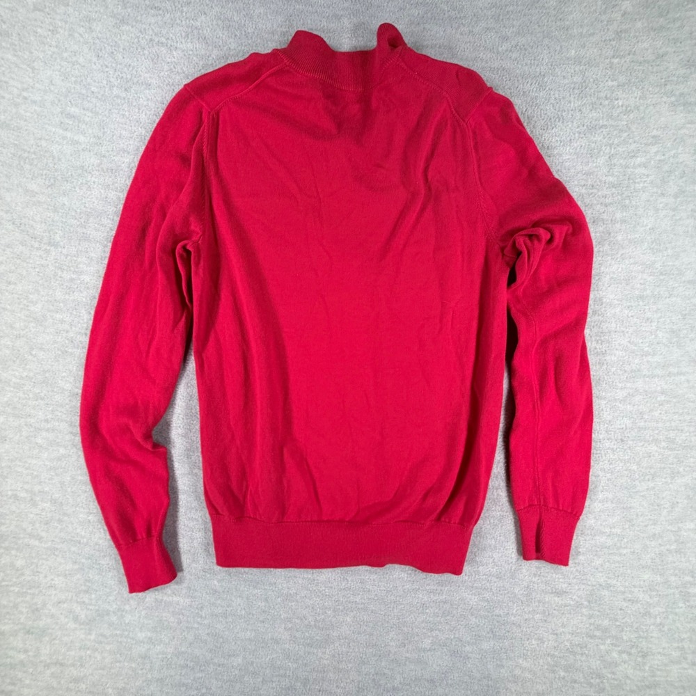 Lot 2 Vineyard Vines Quarter Zip Sweater boys teen XL 18 blue red preppy golf - Picture 8 of 11